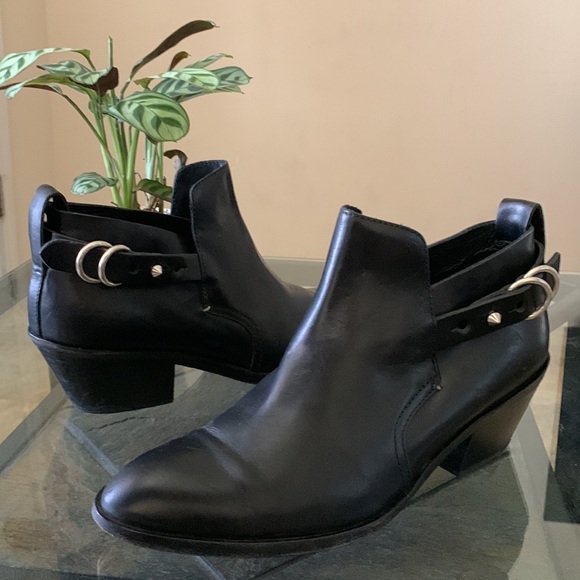 rag & bone | Sullivan Leather Ankle Boots - Picture 9 of 9